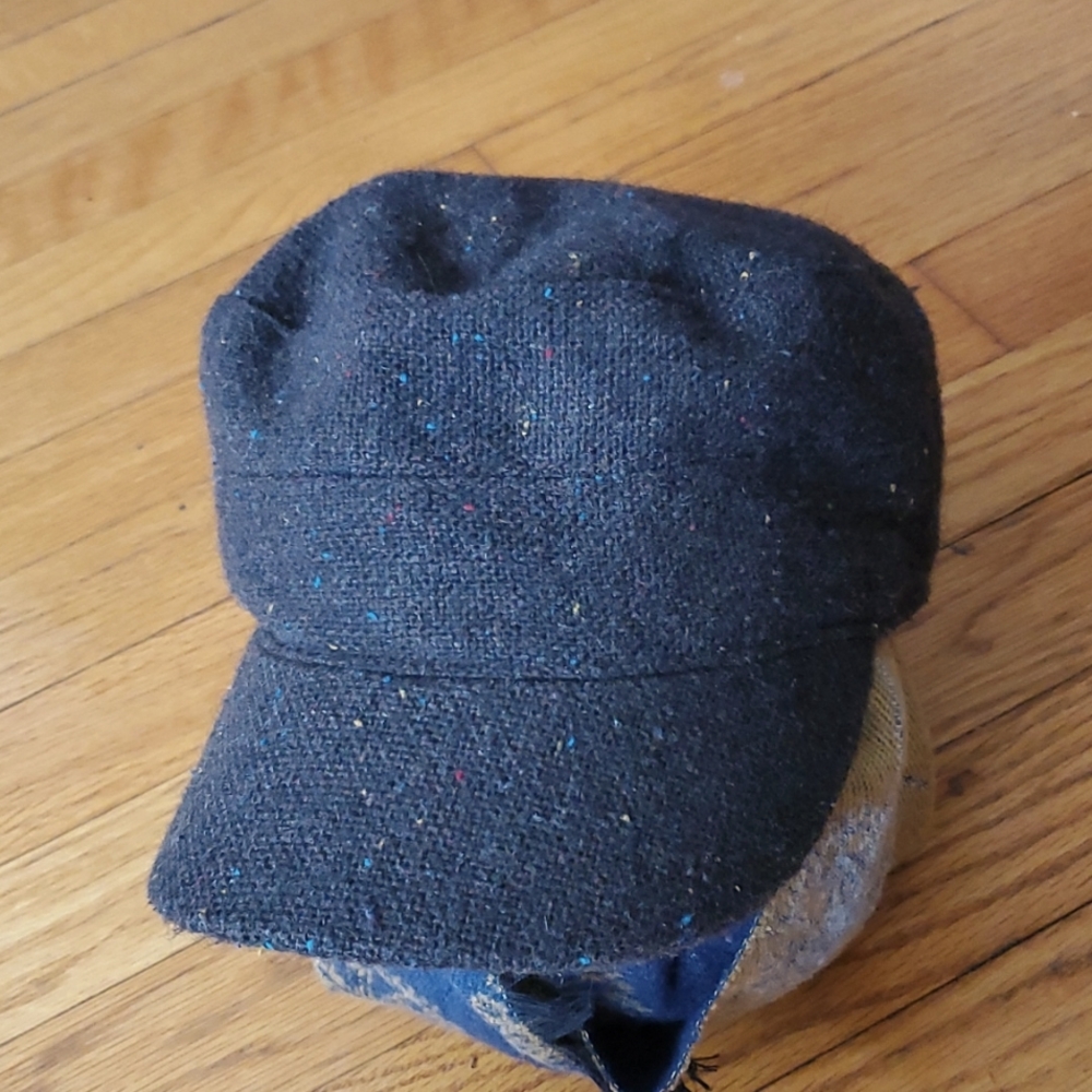 Casual Tweed Women's Hat, Brown